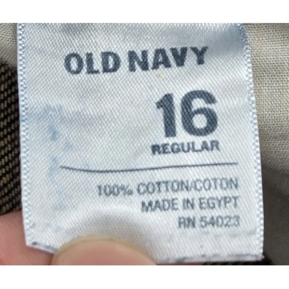 Girls‎ Old Navy Size 16 High Waisted Wide Leg Loose Fit Jeans Dark Blue Denim